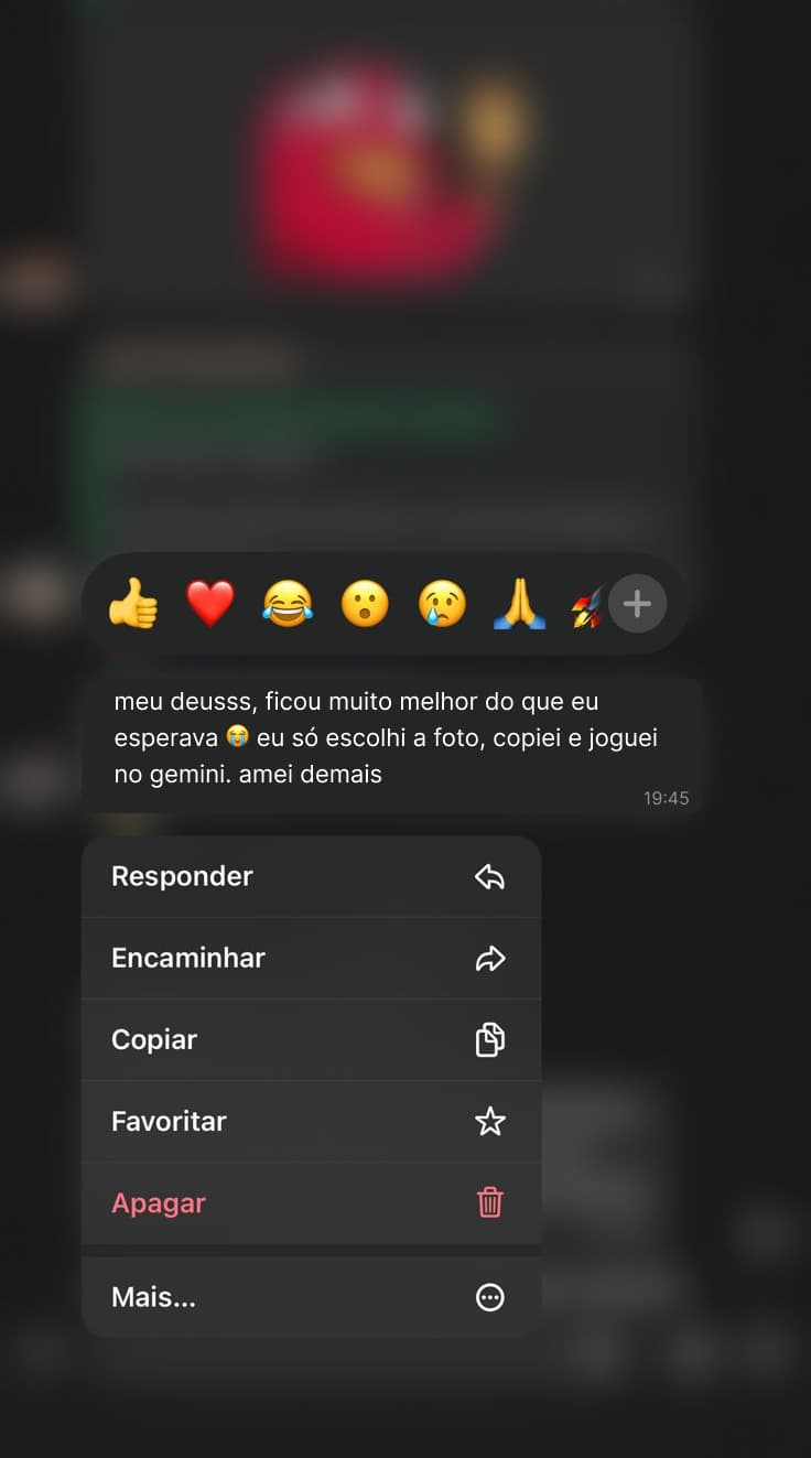 Depoimento de cliente sobre a plataforma